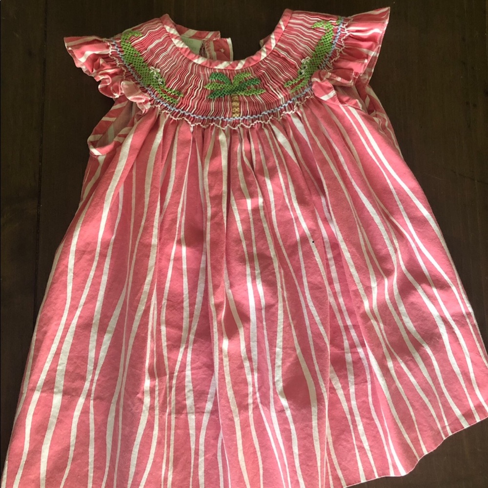 Petite Palace smocked dress